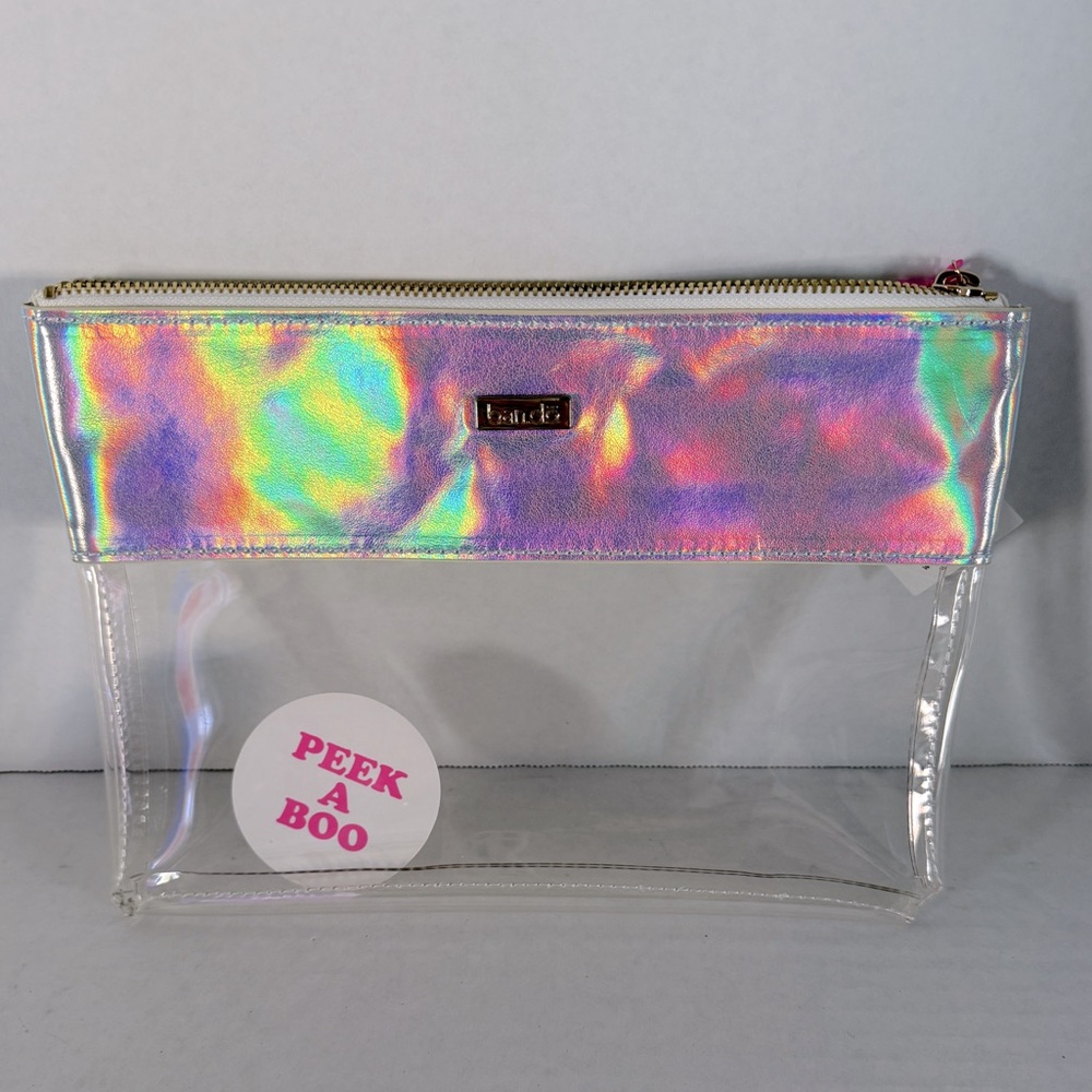 NWT BAN.DO Clear Zipper Pouch